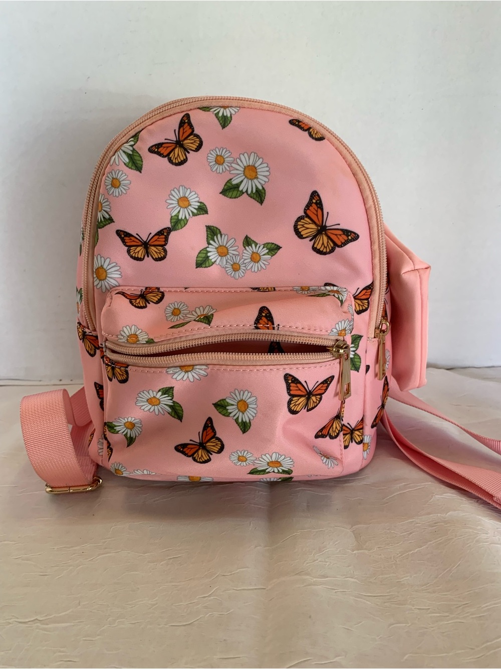 Like Dreams,Girls Pink Butterfly & Daisy Mini Backpack - Kids Accessories